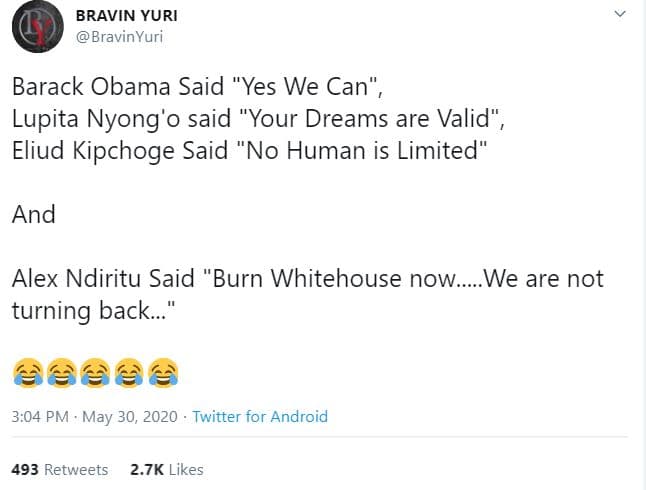 Bravin yuri bravinyuri barack obama said 'yes we can lupita nyong'0 said 'your d