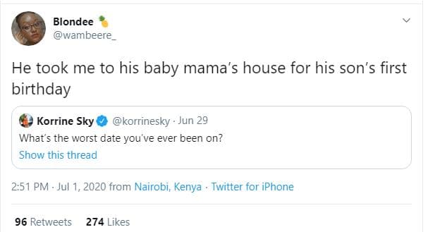 Blondee wambeere he took me to his baby mama's house for his son's first birthda