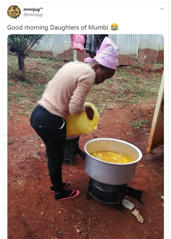 Mmnjug mmnjug good morning daughters of mumbi