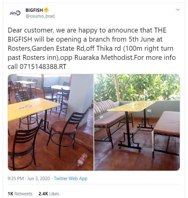 Bigfish osumo_brad dear customer, we are happy to announce that the bigfish will