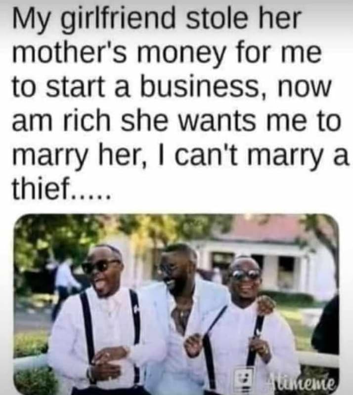 My girlfriend stole her mother's money for me to start a business, now am rich s