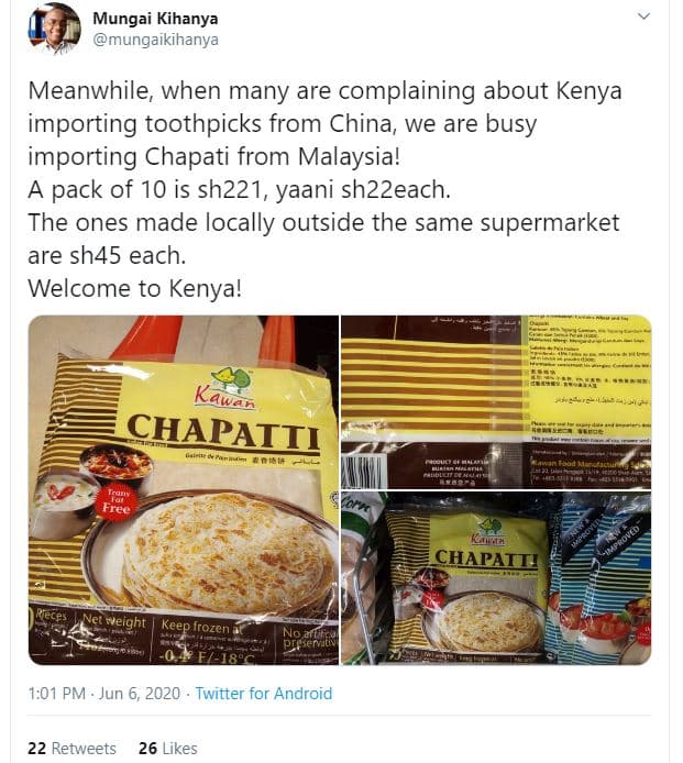 Mungai kihanya mungaikihanya meanwhile when many are complaining about kenya imp