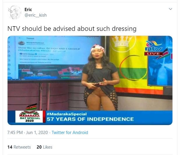 Eric eric kish ntv should be advised about such dressing ono an en zsv auana mad