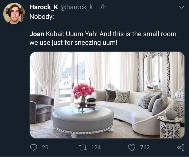 Harock_k harock_k 7h nobody joan kubai uuum yah! and this is the small room we u