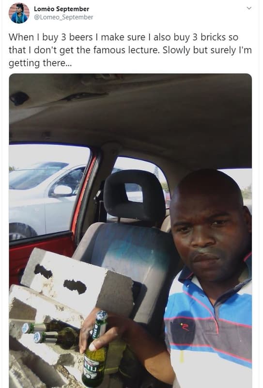 Lomèo september lomeo_september when buy 3 beers make sure also buy 3 bricks so