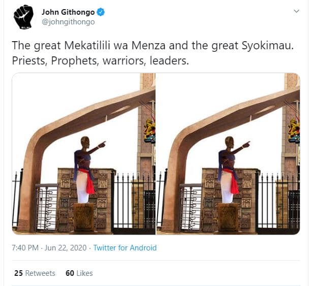 John githongo johngıthongo the great mekatilili wa menza and the great syokimau.