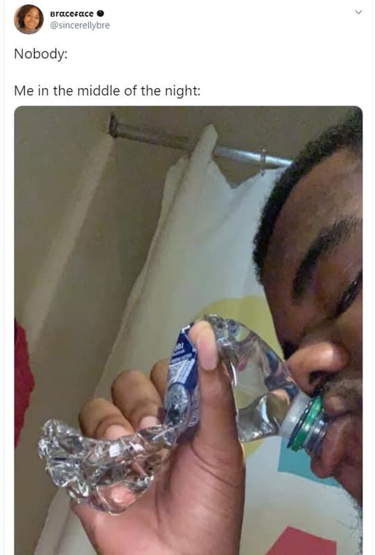 Bracerace sincerellybre nobody me in the middle of the night