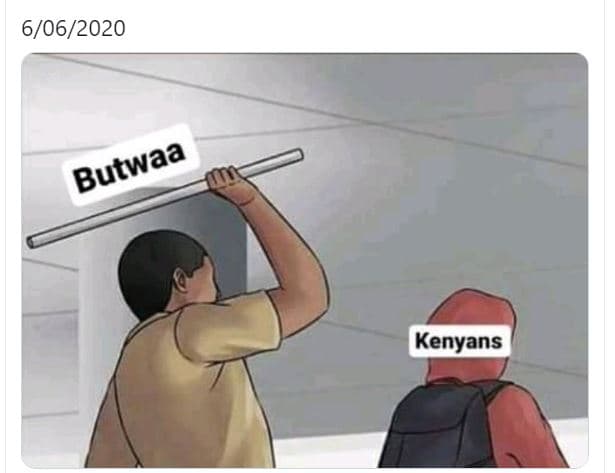 606 kenyans butwaa