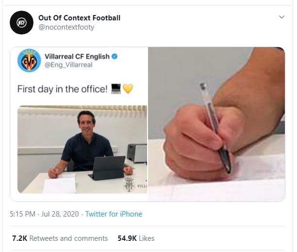 Out of context football nocontextfooty villarreal cf english eng_villarreal firs