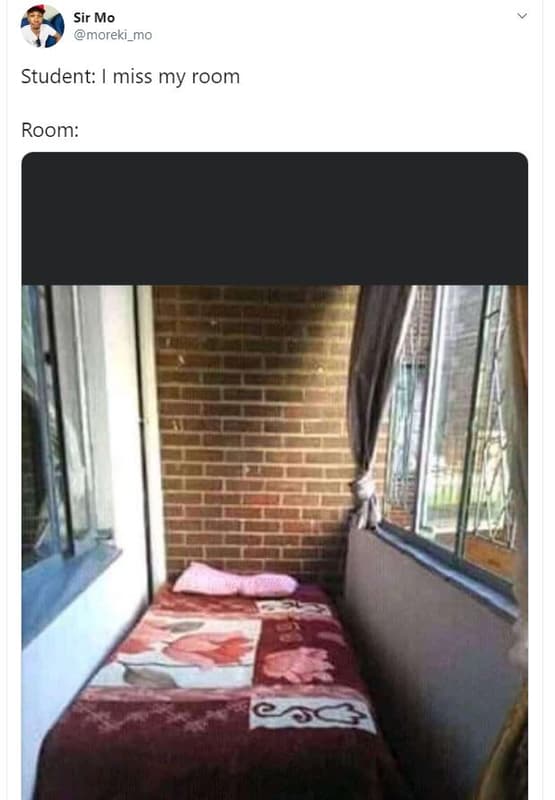 Sir mo moreki_mo student miss my room room