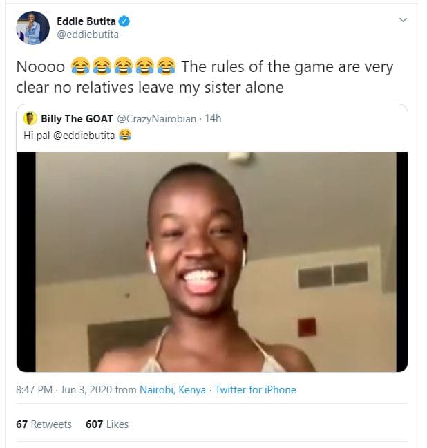 Eddie butita eddiebutita noooo 6 6 the rules of the game are very clear no relat