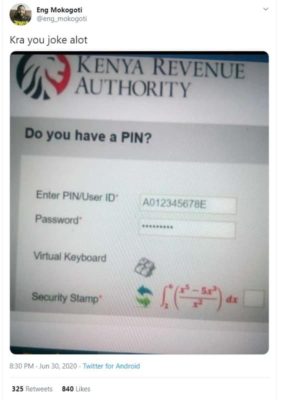 Eng mokogoti eng_ mokogoti kra you joke alot kenya revenue authority do you have