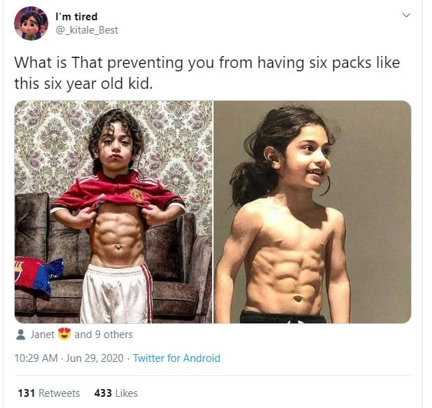 Fm tired kitale_best what is that preventing you from having six packs like this