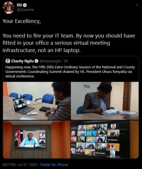 Dd disembe your excellency, you need to fire your it team. by now you should hav