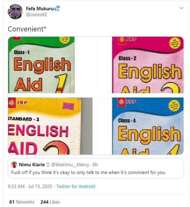 Fafa mukuru osoroke convenient wep class 1 engllsh ald jbd class2 english az ep