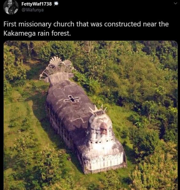 Fettywaf1738 wafunya first missionary church that was constructed near the kakam