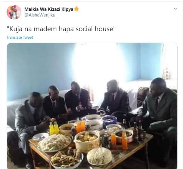 Malkia wa kizazi kipya aishawanjiku _ 'kuja na madem hapa social house translate