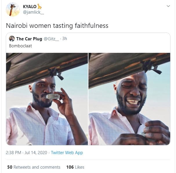 Kyalo jamlick nairobi women tasting faithfulness the car plug gitz_ bomboclaat 2