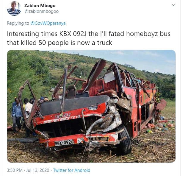 Zablon mbogo za blonmbogoo replying to govwoparanya interesting times kbx 092j t