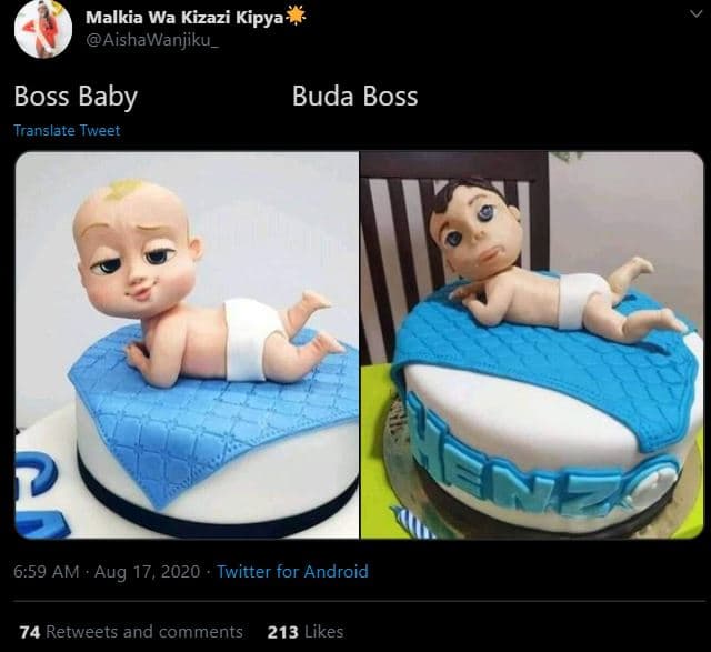 Malkia wa kizazi kipya aishawanjiku _ boss baby translate tweet buda boss 6.59 a