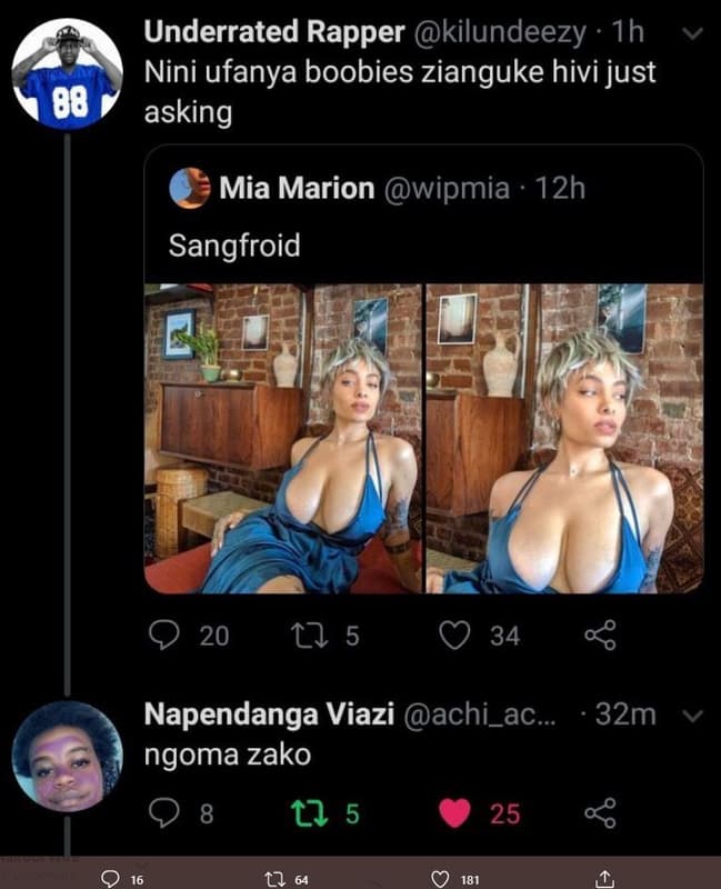 Underrated rapper kilundeezy ih nini ufanya boobies zianguke hivi just 88 asking