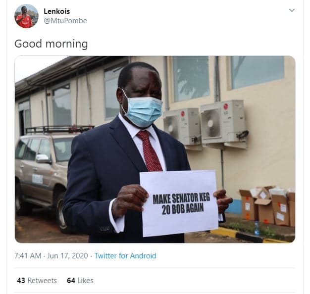 Lenkois mtupombe good morning maxesehatorhes 20 b0b agan 7,41 am jun 17, twitter