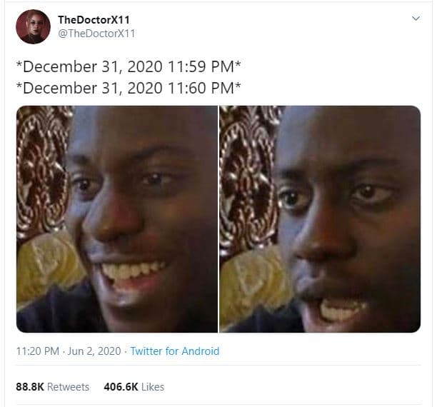 Thedoctorxi1 thedoctorx11 december 31, 11.59 pm december 31, 11.60 pm 11.20 pm j