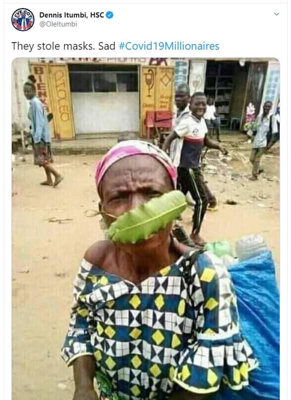 Dennis itumbi, hsc oleltumbi they stole masks. sad covid19millionaires 8