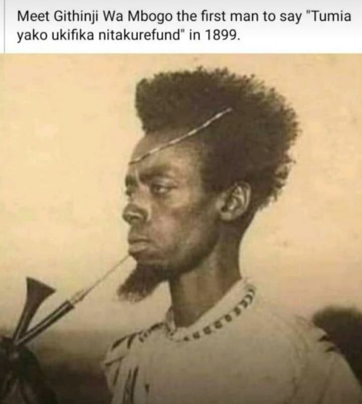 Meet githinji wa mbogo the first man to say tumia yako ukifika nitakurefund in