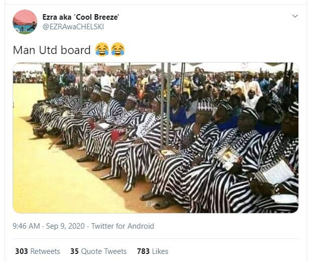 Ezra aka 'cool breeze' ezrawachelski man utd board 9,46 am . sep 9, twitter for