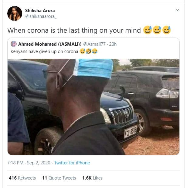 Shiksha arora shikshaarora when corona is the last thing on your mind ahmed moha