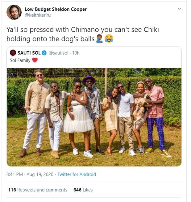 Low budget sheldon cooper keithkariru ya'll so pressed with chimano you can't se