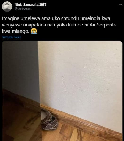 Ninja samurai 2af9 verbstract imagine umelewa ama uko shtundu umeingia kwa wenye