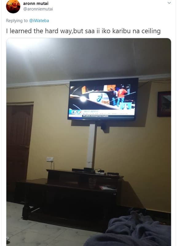 Aronn mutai aronniemutal replying to iwateba learned the hard way but saa ii iko