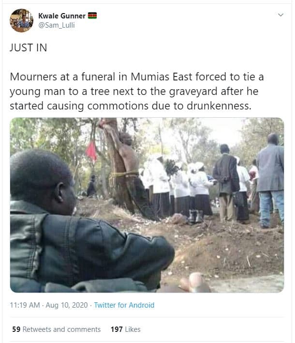 Kwale gunner sam_lulli just in mourners at a funeral in mumias east forced to ti