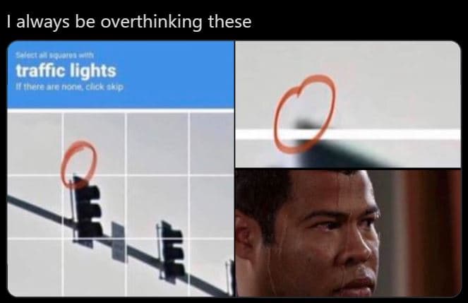 Always be overthinking these traffic lights wuaraaranonu crah