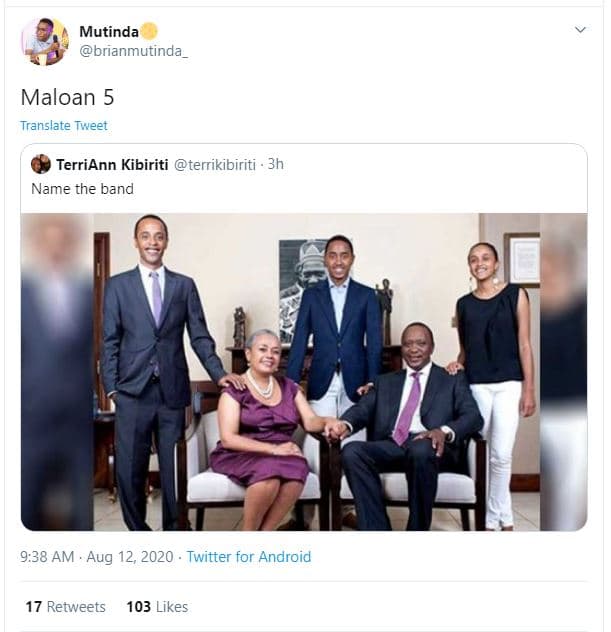 Mutinda bnanmutinda _ maloan 5 translate tweet terriann kibiriti terrikibiriti 3