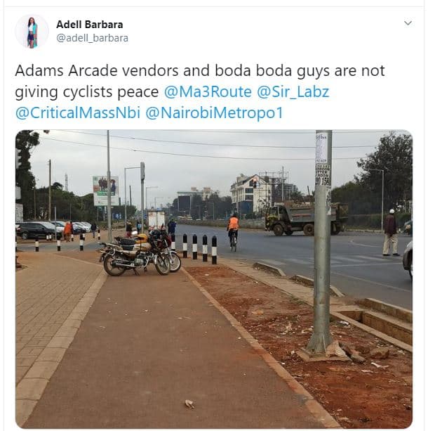 Adell barbara adell_barbara adams arcade vendors and boda boda guys are not givi
