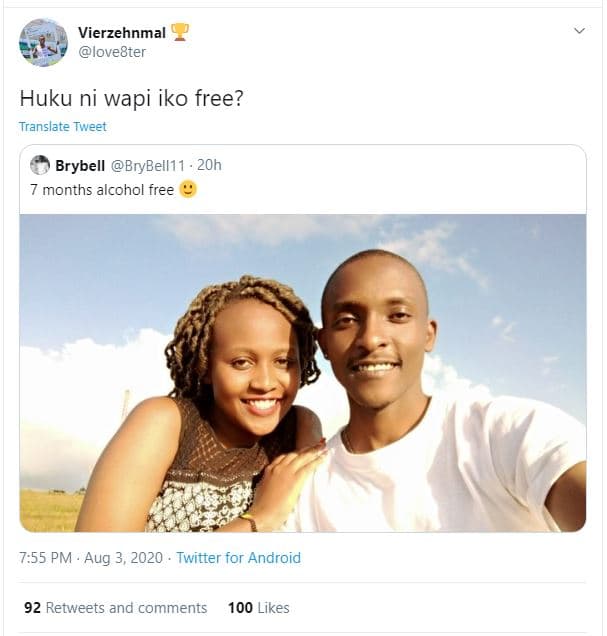 Vierzehnmal love8ter huku ni wapi iko free? translate tweet brybell brybell11 20