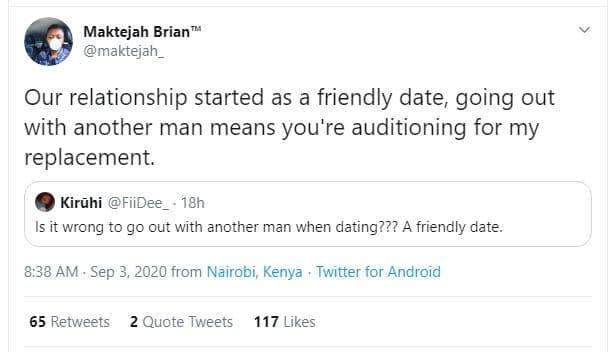 Maktejah brian maktejah _ our relationship started as a friendly date going out