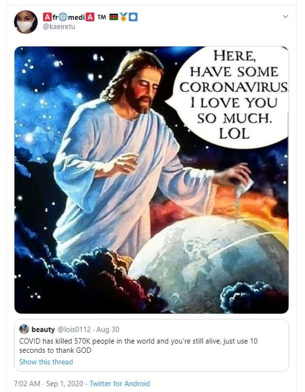 Medila kaeiretu here have some coronavirus 1 love you so much. lol beauty l0ois0