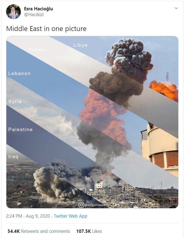Esra hacioglu hacikizi middle east in one picture libya 1 lebanon syrla palestin