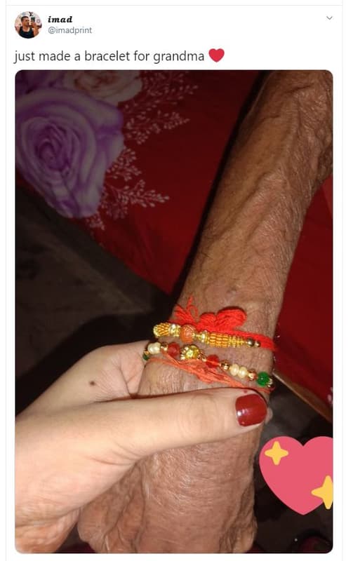 Imad imadprint just made a bracelet for grandma