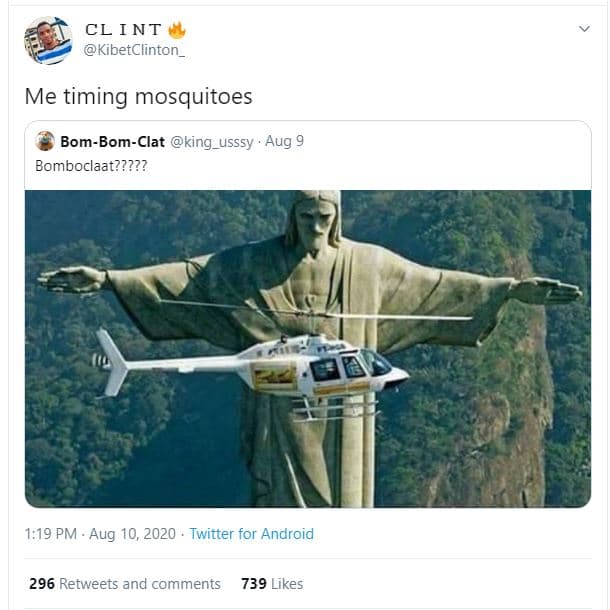 Cl i nt kibetclinton _ me timing mosquitoes bombomclat king_usssy ' aug bombocla