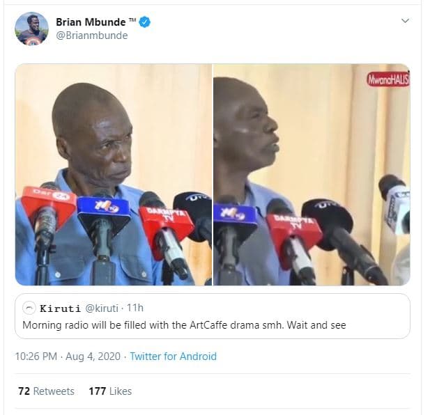 Brian mbunde brianmbunde odus kiruti kiruti . 11h morning radio will be filled w