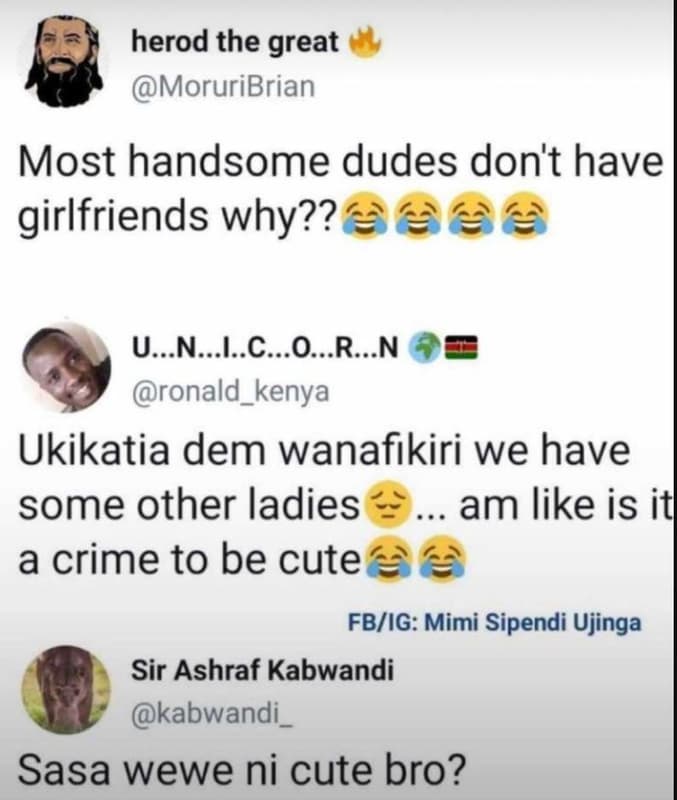 Herod the great moruribrian most handsome dudes don't have girlfriends why?? u..