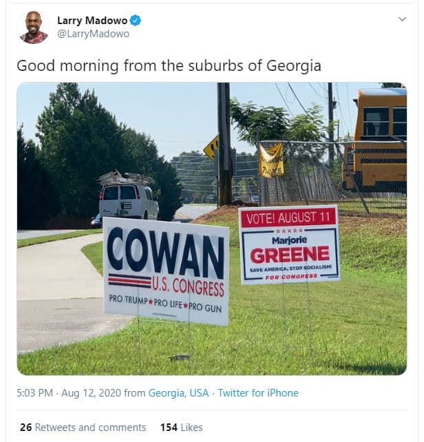 Larry madowo larrymadowo good morning from the suburbs of georgia vote! august 1