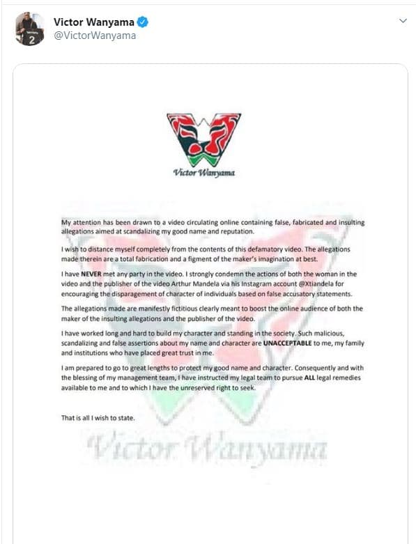 Victor wanyama victorwanyama vctor wanyuma my attention bcen dtawn vicco girculo