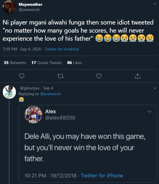 Mayweather jwaweruh ni player mgani aliwahi funga then some idiot tweeted no mat