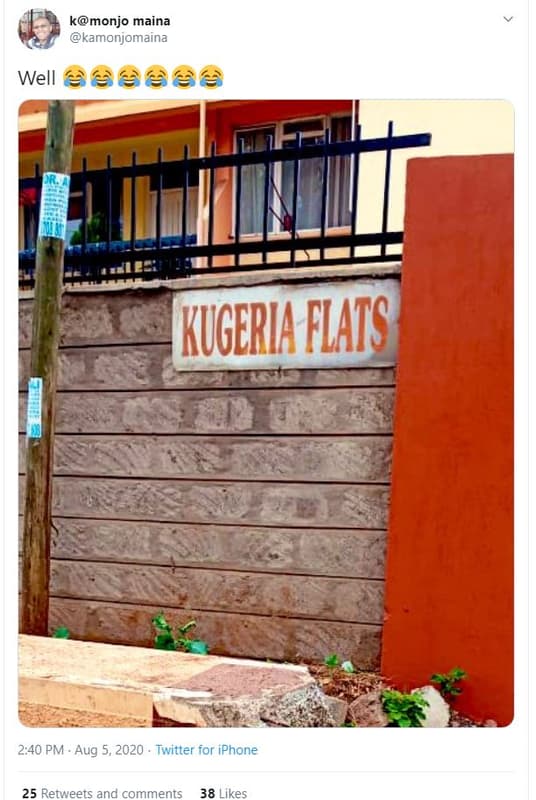 Kmonjo maina kamonjomaina well kugeria fiats 2.40 pm . aug 5, twitter for iphone